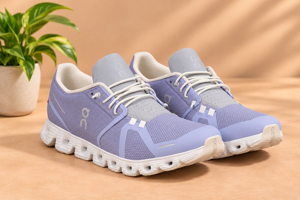 NWT On Women's Cloud 5 Sneakers Nimbus Alloy Size 9